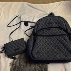 Brand new with tags jean colored crossbody and backpack Vera Bradley